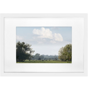 Somerton Farm Landscape Print, a wall display piece featuring the named subject and composition