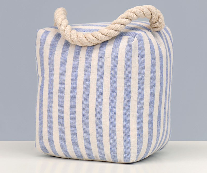Brighton Blue Stripe Doorstop