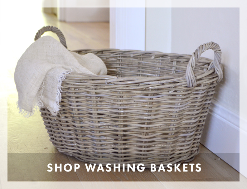 Shop Rattan Washing Basket