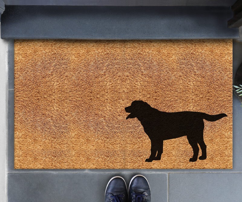 Labrador Dog Doormat - 75x45cm