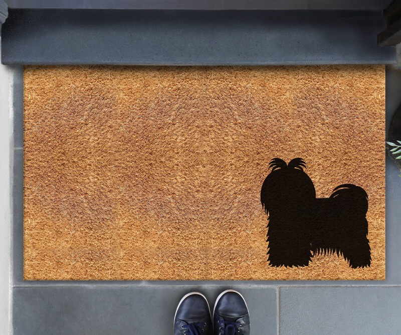 Maltese Dog Doormat - 75x45cm