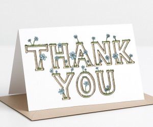 Blossom Thank You Card
