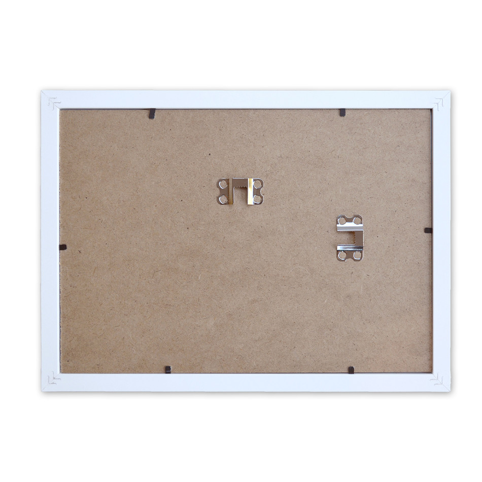 A4 White Picture Frame, a display frame for a photograph or print