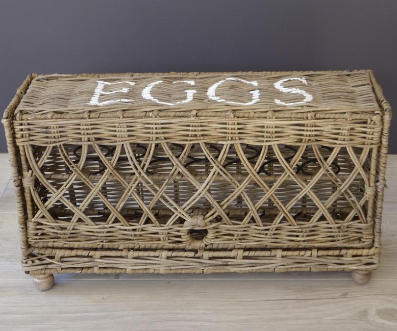 Rattan Egg Basket Farmhouse Style Homewares Online Dining, kitchen