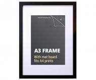 A3 Black Picture Frame