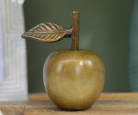 Diana Brass Apple Decor