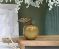 Diana Brass Apple Decor