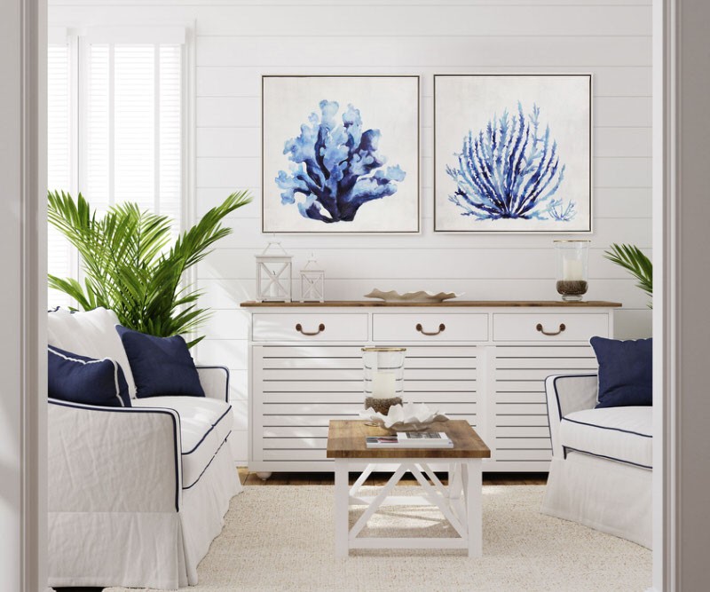 Wall Art Online - A range of prints with a Hamptons feel.