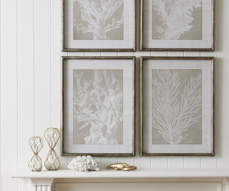 Tahiti Coral IV Framed Print