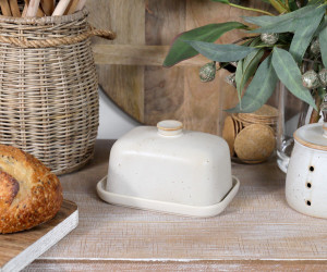 Ashbury Ceramic Butter Dish