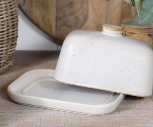 Ashbury Ceramic Butter Dish