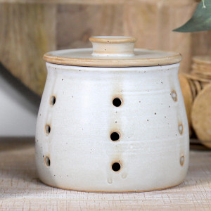 Ashbury Ceramic Garlic Vault, decorative home accessory