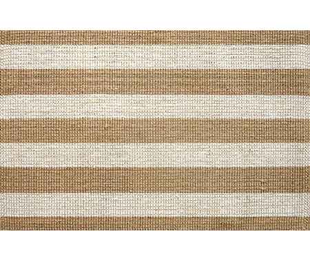 White Stripe Indoor Doormat