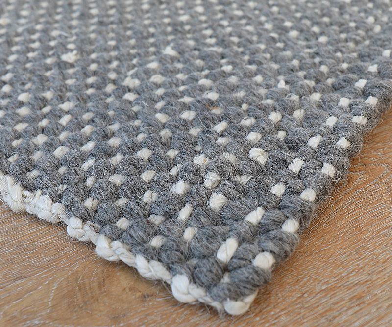 Pebble Grey Weave Jute Indoor Mat