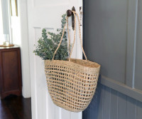 Riley Open Weave Seagrass Bag