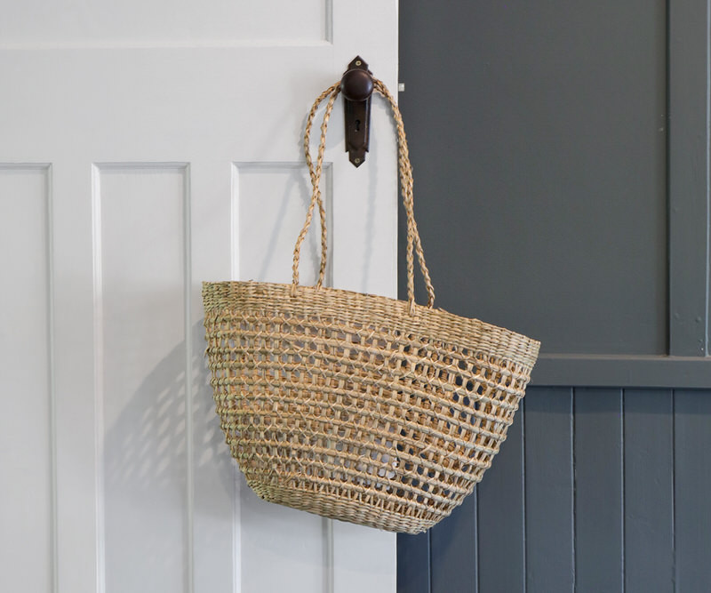 Riley Open Weave Seagrass Bag