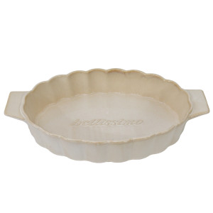 Toscana 'Bellissimo' Baking Dish - Sandstone, a tabletop piece for serving or decorative display