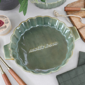 Toscana 'Molto Bene' Baking Dish - Olive Green, decorative tableware