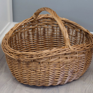 Cottage Gardener's Carry Basket, a practical basket for organising household items or creating a display