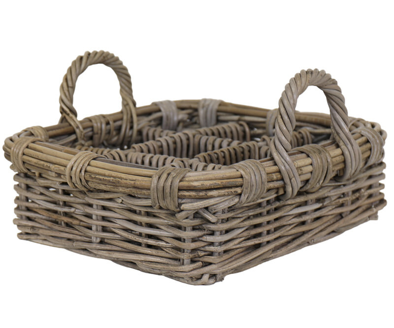Small Daylesford Herb Rattan Basket / Caddy