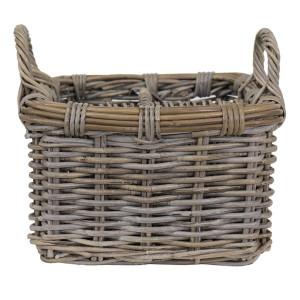 Large Daylesford Herb Rattan Basket / Caddy, designed as a versatile storage accent for an interior space