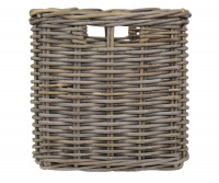 Lula Rattan Storage Basket for IKEA Kallax Shelves