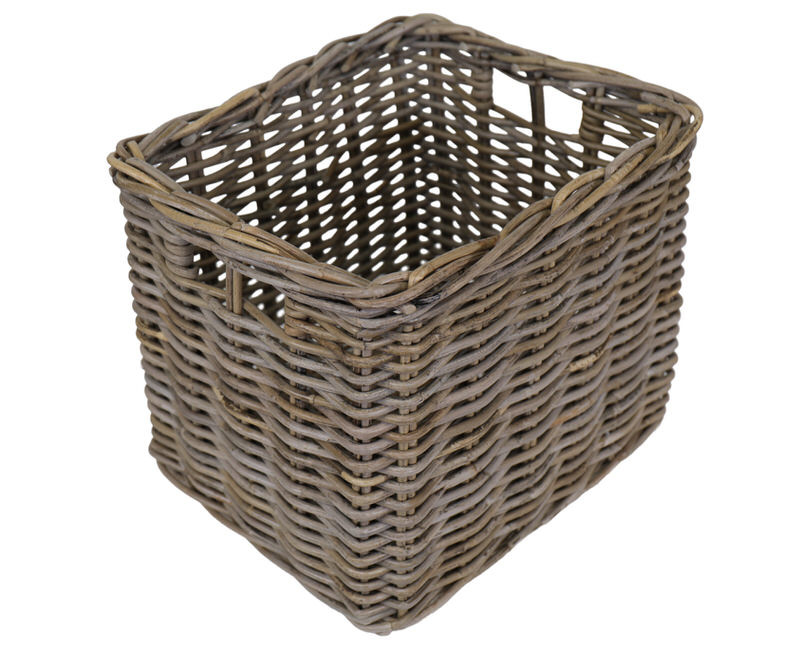 Lula Rattan Storage Basket for IKEA Kallax Shelves