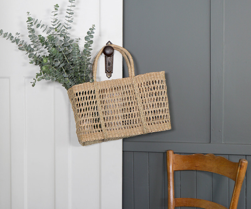 Lakeland Rectangle Seagrass Basket Medium