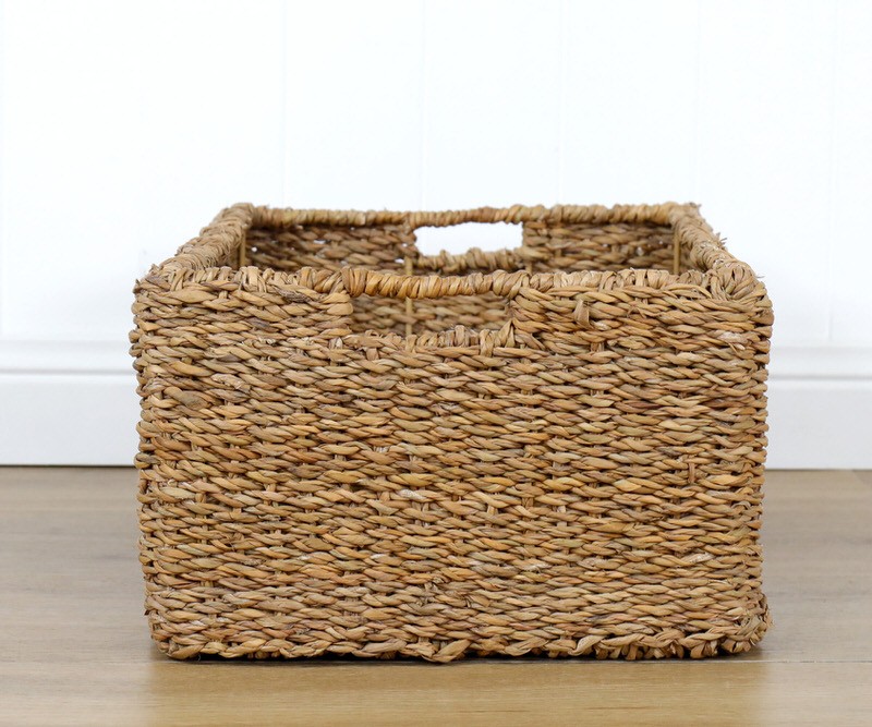 Millfield Seagrass Storage Basket Medium Wall hook racks, coat rack