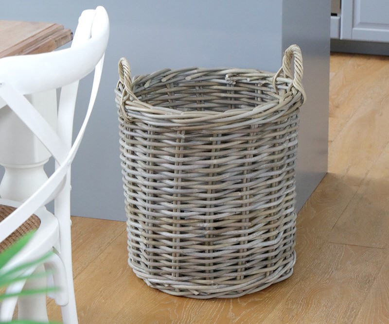 Sorrento Round Rattan Basket - Large