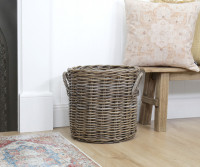 Medium Trentham Round Rattan Basket