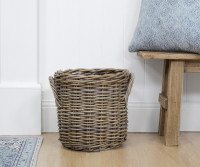 Small Trentham Round Rattan Basket