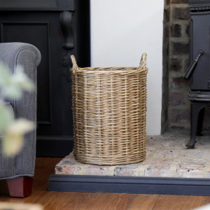 Small Carter Willow Storage Basket, a practical basket for household storage or display