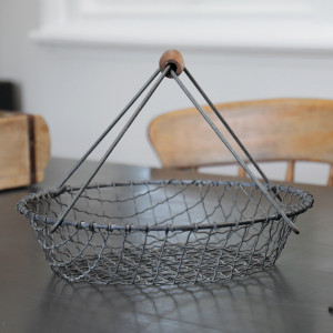 Islington Wire Basket with Handles
