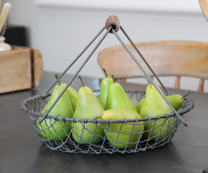 Islington Wire Basket with Handles