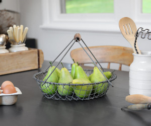 Islington Wire Basket with Handles