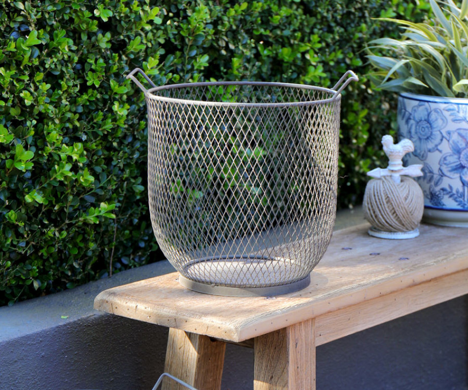 Medium Rocco Wire Mesh Basket