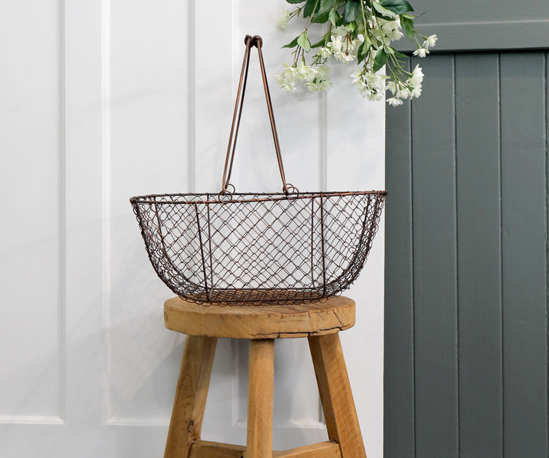 Large Wickford Wire Basket