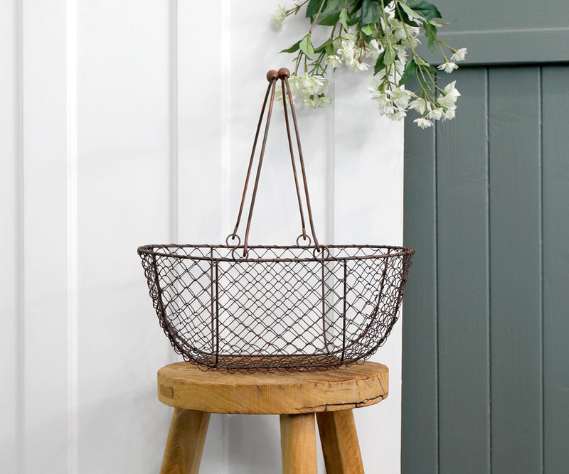 Medium Wickford Wire Basket