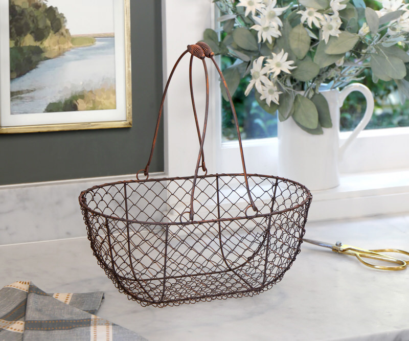 Medium Wickford Wire Basket