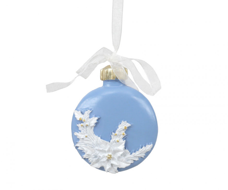 Vienna Sky Blue Bauble Tree Ornament