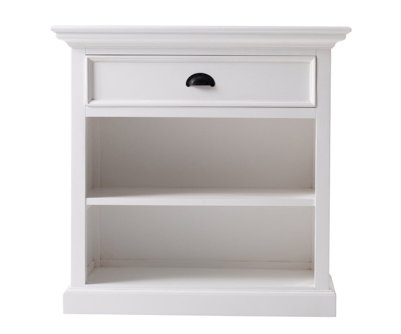 Halifax Grand Bedside Table with Shelves