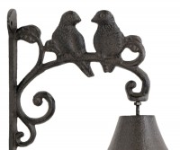 Pettistree Bird Wall Bell - Cast Iron Doorbell