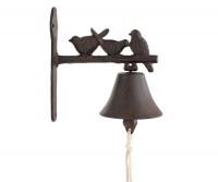 Farlingaye Vintage Wall Bell - Cast Iron Doorbell