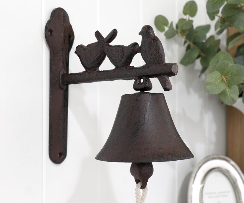 Farlingaye Vintage Wall Bell - Cast Iron Doorbell