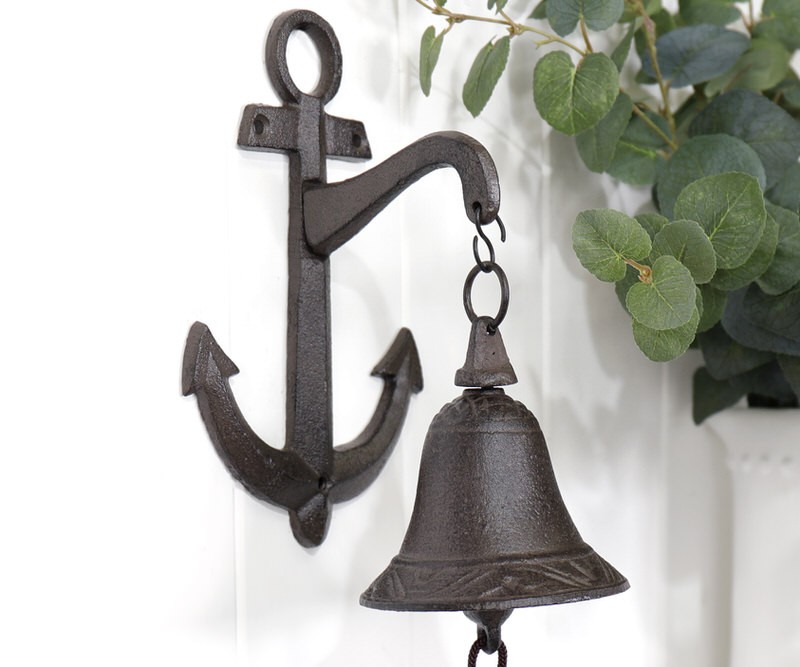 Anchor Vintage Wall Bell - Cast Iron Doorbell