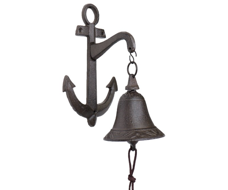 Anchor Vintage Wall Bell - Cast Iron Doorbell