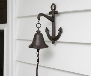 Anchor Vintage Wall Bell - Cast Iron Doorbell
