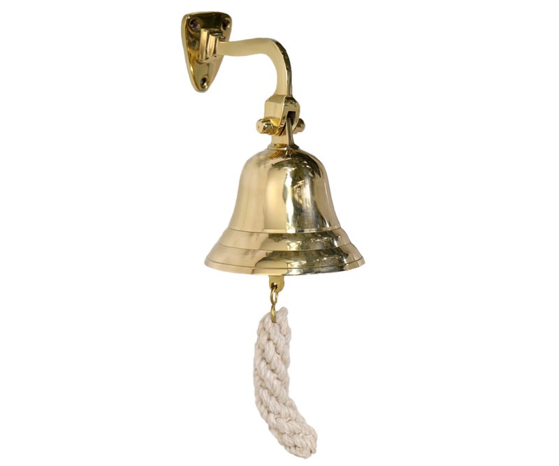 Petite Moreton Brass Wall Bell