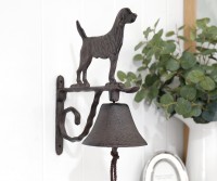 Fox & Hound Wall Bell - Cast Iron Doorbell